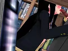 Netorare Akiba Oral and Fingering Creampie