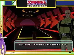 Ebony muscular babe nude in dc comics themyscira!