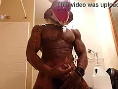 hallelujah johnson worships big black cock in the jungle solo 😎