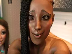 Amateur teen gets rough anal with big cock on car in parking