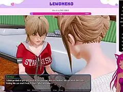 i'm lewdneko playing harem hotel with big tits and creampie scenes