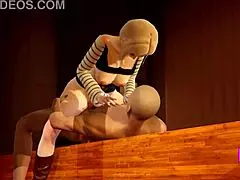 Android 18 showcases combat power in Dragon Ball