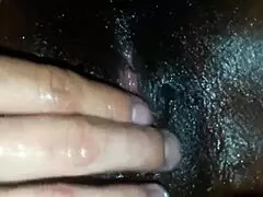 Ebony wife sucks monster cock and gets pussy fucked 😍