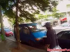 Picked Up Euro Sweetie Gets Jizzed on Small Tits in Voyeur Reality