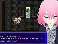 i feel the cuckold play unfolding in this anime scene with toys and games