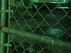 anya's rough outdoor public lovemaking with dildo gaping pussy