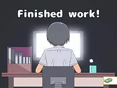 she got so horny playing that naked hentai game with megu in episode 5