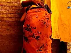 भाभी ने मुझसे पहली बार चुदवाया, close-up sucking homemade ass lick big pussy