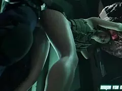 Resident Evil: 3D порно подборка с жёстким экшеном монстров