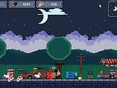 in the deep forest love hotel, the asian dancer gets multiple creampies in this hentai game