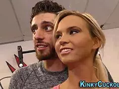 i feel so humiliated in this interracial femdom threesome with old monster cock group hardcore cuckold cum