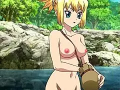 hey, check out kohaku from dr stone in action
