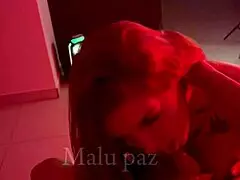 Tattooed Babe Sucks Santa's Dick Then Rides Him Until He Cums