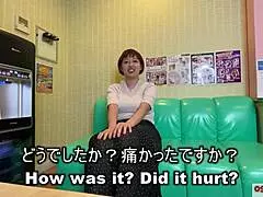 Plump japanese bbw with big tits enjoys titty fuck in shower