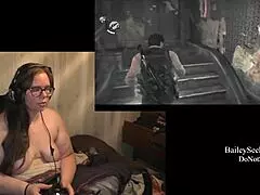 Naked Evil Within Play Through Part 4 With Big Tits Tattoo Monster