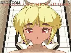 Fuugetsuin Ichigo-Chan Gets Bent Over in Game Center