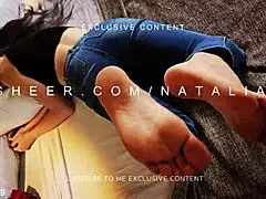 Latina Teen 18+ Gets Creampie From Best Friend's Boyfriend In POV Blowjob With Feet