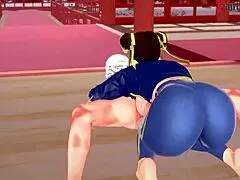 Chun-Li Battles in Fortnite Street Fighter Fantasy King 3