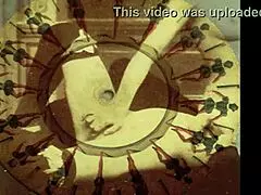 Vintage Illustration Depicts Retro Scenes