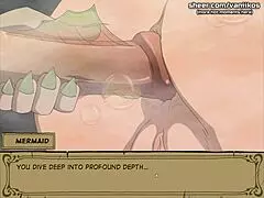 Witch Hunter Trainer: Horny Mermaid Craves To Bang Teen’s Big Virgin Ass Hard!