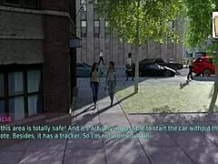 A wife and stepmother in erotic game scenario