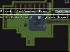 Yuka in Scattered Shard of the Yokai, groping and wild action without commentary.