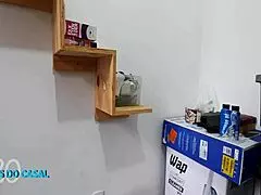 Cock in her ass, do you see that close-up?