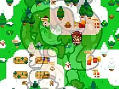 poppy from lol wants to be cum covered in christmas hentai parody outdoor sex ep 1