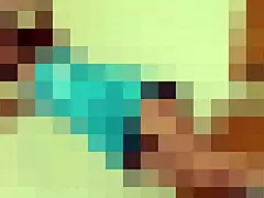 Teen babe shakes her little ass in micro skirt. She flashes panties in upskirt view.