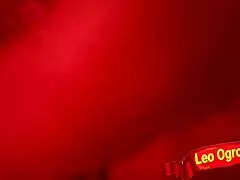 Young Latina Learns with Tutor in Study Session