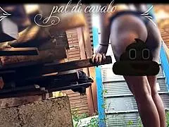 On My Friend's Birthday I Fucked His Tasty One in the Backyard