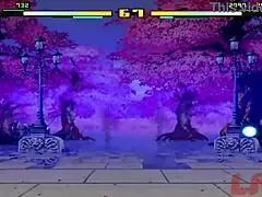 tqh 0 mai team battles chunli team in anime hentai clash.