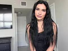 Hot goth sister proves skills in taboo fantasy.