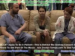 i walk in on naked angel santana for a second opinion at doctor stacy shepard's request.