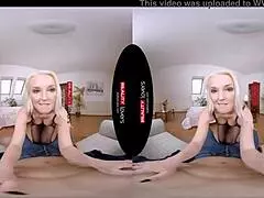 time to seal the deal with blonde in heels and stockings