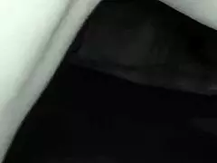 Juicy milf jerks lover's cock to cum on tits