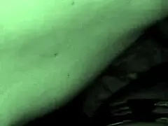 Juicy milf jerks lover's cock to cum on tits