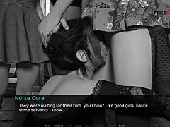 Nurse Cora And Lemon Seduce John In Vampire Story