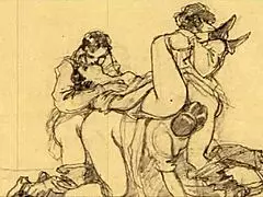 Exploring vintage erotic drawings from antique comics and anime.