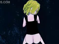 Anna Exorcises with Wet Vagina in Shaman King