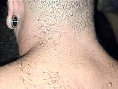 Personal trainer seduced by friends for anal sex in basement until climax