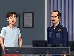 whoa, riding cowgirl in this hentai game leads to big nipple orgasm 😍