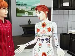 Mature Woman Helps Stepson!