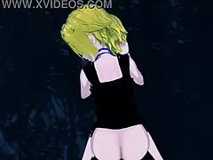 Anna Exorcises with Wet Vagina in Shaman King