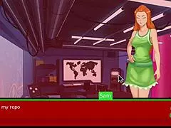 Cute anime trainer in episode 7