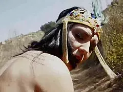 young princess screws the eager prince in costume