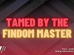 Master Dominates Slave with BDSM Training and Dirty Talk.