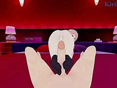 Marin Kitagawa and Sajuna Inui Juju in Intense Hentai Sex Scene with Creampie