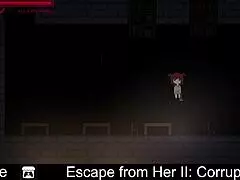 I play escape from her ii corruption game with tickling and bondage