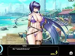 Taimanin Rpgx Flashback Rinko Swimsuit Scene 1 Thai Sub
